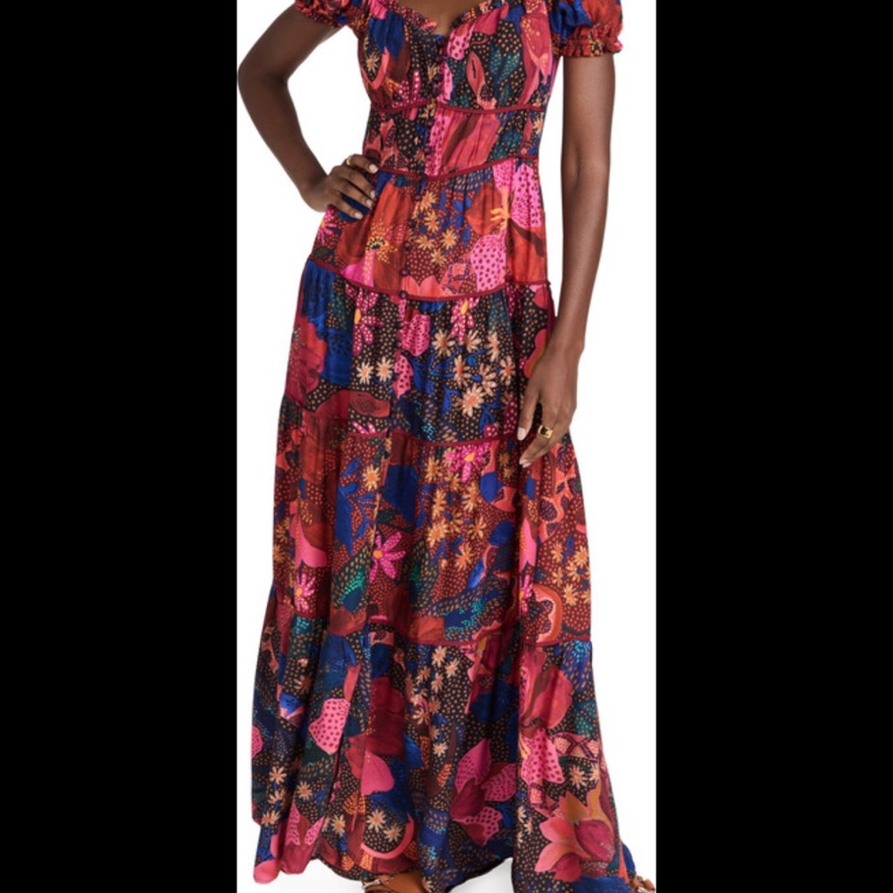 FARM Rio Floral Maxi Dress